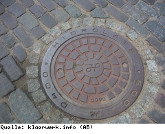 Wertvolle Gullydeckel